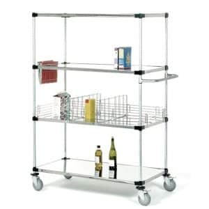 5 Tiers Stainless Steel Shelving - slws10305
