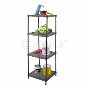 4-Tier Perforated Metal Rack - slws10200