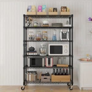 6 Tiers Changeable Light Wire Shelving - slws10193